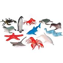 Toy Sea Animals (12 counts)
