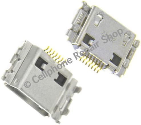 Samsung Micro USB Charge Port Plug Connector for T-Mobile Blaze 4G T769, Sidekick 4G T839, Galaxy Beam I8530, Galaxy Mini 2 S6500, Star 3 Duos S5222, Omnia W I8350