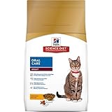 Hill's Science Diet Adult Oral Care Dry Cat Food, 7-Pound Bag
