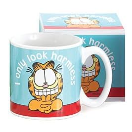 Garfield The Cat I Only Look Harmless Collectible Coffee Mug With Gift Box by Garfield Collection