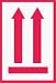 Adazon Inc. PL008 Up Arrows (2) with underline, Packing Label for common carrier ship...