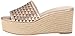 Nine West Women's Ertha Metallic Wedge Sandal