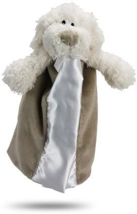 Friendly Pacifier Satin Blanket with Detachable Pacifier, Brown Puppy by Friendly Pacifier by Friendly Pacifier