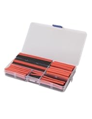 From Amazon.com. Click for details:
 Vktech 150Pcs 2:1 Polyolefin Halogen-Free Heat Shrink Tubing Tube 2-13mm 8 Sizes Vktech 150Pcs 2:1 Polyolefin Halogen-Free Heat Shrink Tubing Tube 2-13mm 8 Sizes