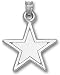 NFL Dallas Cowboys Sterling Silver Star Pendant (3/4-Inch)