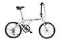 Melon Bicycles 5005240 Slice 20" Folding Bicycle, White
