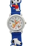 TimerMall OEM - Montre Enfants - Quartz - Caoutchouc - analogique Cartoon tif Snoopy Bleu Caoutchouc Kid StrapSport Watches