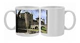 Entrance to Chateau Comtal in the walled and turreted fortress of La Cite, Photo Mugs