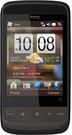 HTC Touch2 T3333 GSM SmartPhone Unlocked with Windows Mobile 6.5, Wi-Fi, and Touch Screen-- International Version with No Warranty (Brown)