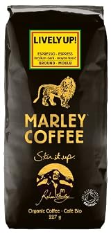 Lively Up! Espresso Roast Organic Blend - Ground Coffee