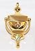 Solid Brass Door Knocker with 160 Degree Viewer # 43212 Solid Brass Door Knocker with 160 Degree Viewer # 43212