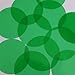 Sequin 60mm No Hole Round Shape Vinyl Go Go Trans Green