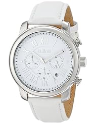 a_line Womens AL-80163-02-WHT Amor Analog Display Japanese Quartz White Watch