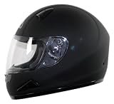Vega Mach 1 Rubber Flat Black Small Full Face Helmet