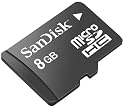 SanDisk 8GB MicroSDHC Memory Card