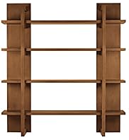 Sonoma Dark Display Shelving Unit