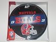 BUFFALO BILLS 12" Team Colors & Logo Round WALL CLOCK