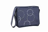 Lassig Messenger Diaper Bag, Circles Royal
