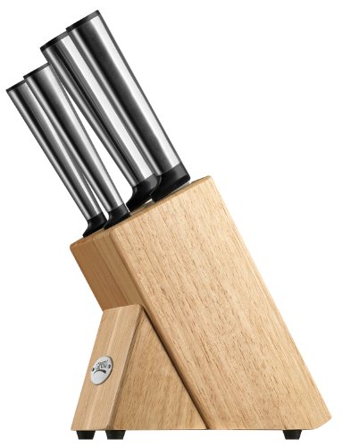 Ginsu Koden 5-piece Stainless Natural Block