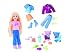 Polly Pocket Sparklin' Pets Bag Set - Dressin' to Show with Polly, 3 Pets (Bird, Cat and Dog) and Lots of Accessories