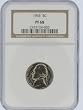 Jefferson Nickel Coin 1963 Proof - Graded by Numismatic Guaranty Corporation (NGC) Proof 68 (PF68)
