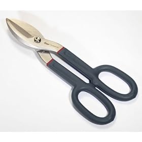 Clauss Titanium-Bonded Tin Snip - 10in. Blade, Model# 18477