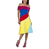 Stephen Burrows for Target® Off Shoulder Dress - Multicolor