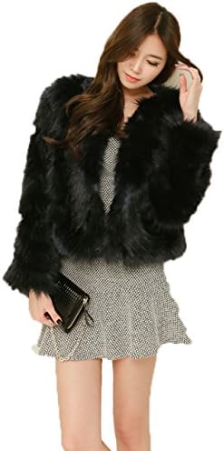 Fassionmap Mini Short Fur Jacket Winter Coat