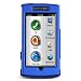 Garmin Nuvifone G60 AT&T Rubberized Protector Case - Blue
