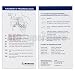 LIFEPAK 12 ECG Pocket Card Placement of Precordial Leads - 26500-000136