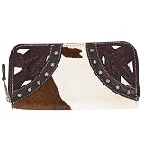 American West Ladies' Zip-Around Western Wallet Assorted Colors and Styles by American West
