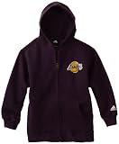 NBA Youth Los Angeles Lakers Team Vintage Fleece Hoodie - R288Tula (Antique Purple, Large)
