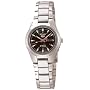 Seiko Wrist Watches-Seiko 5 SYMC27 Ladies Womens Automatic Mechnical Self-Winding Stainless Steel Black Dial Dress Watch