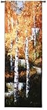 IMAGE OF Autumn Birch Falls Wall Tapestry
