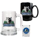 Minnesota Timberwolves NBA Beer Tankard & Shot Glass