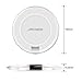 Wireless Charger, Archeer Qi Wireless Charging Pad for Samsung S6/ S6 Edge/Note 5, Nexus 4/ 5/ 6/ 7, Microsoft Lumia 950XL/930/920, LG G3/ G4 and All Qi-Enabled Devices(White)