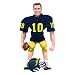 Tom Brady (Michigan Wolverines) Ncaa Gladiator Figure by Pro Specialties Group