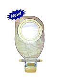 Assura Ac Easiclose Drainable Pouch, Midi 0.375-2.75 in. (10-70 mm)/Yellow