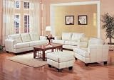 Coaster Samuel Contemporary Leather Sofa