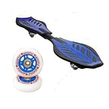 Razor Ripstik Blue Caster Board Skate Board With Replacement Wheel Set Kit