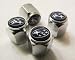 Subaru Blue Logo Tire Caps 4 pcs Set