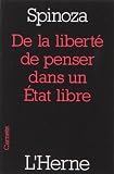 De la libert� de penser dans un Etat libre