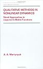 Qualitative Methods in Nonlinear Dynamics (Pure and Applied Mathematics (Marcel Dekker))