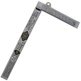 SK シルバー曲尺 厚手広巾 併用目盛1尺 銀龍 MTH-10SC