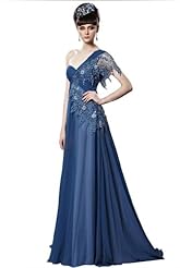 Sexy Chiffon/Taffeta/Tulle Applique Lace Crystal Crystals Beaded Party Dress 