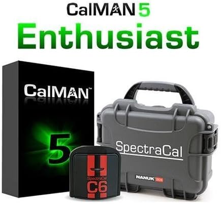 SpectraCal CalMAN Enthusiast Bundle with C6 colorimeter by SpectraCal