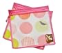 Jaq Jaq Bird Perfect Pouch Storage Bag, Dots, Small, 2 Pack