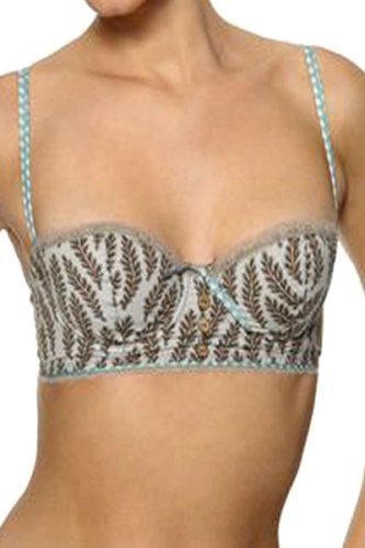 Princess Tam Tam Fougere Mini Bustier Demi Cup Bra 41yUlfOGA2L Princess Tam Tam Fougere Mini Bustier Demi Cup Bra