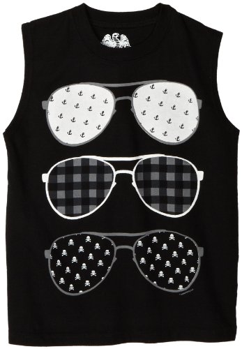 Wes and Willy Boys 8-20 Sunglasses Sleeveless Tee