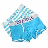 (ディーゼル)DIESEL ボクサーパンツ 2枚セット(アンダーウェア) UMBX DIVINE TWO PACK CG35 00FHP 80R(ブルー) 並行輸入品